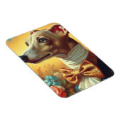 Italiaans Greyhound Dog Painting Magneet (Rechterzijde)