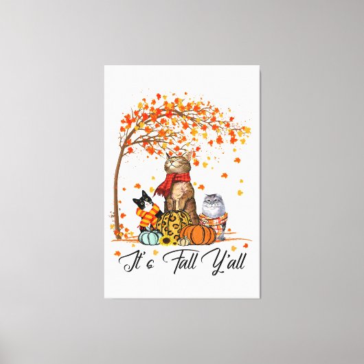 Italiaans Greyhound Dog Thanksgiving Halloween Canvas Afdruk (Voorkant)