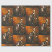  Italiaans Greyhound Gentlemen Wrappapier Cadeaupapier (Vlak)