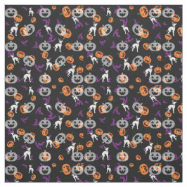 Italiaans Greyhound Halloween Iggy Joann Fabric Stof