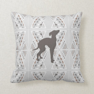 Italiaans Greyhound Home Decor Pillow Gekke Iggy Kussen