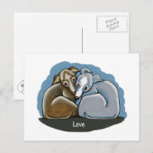 Italiaans Greyhound Huddle Briefkaart (Voorkant / Achterkant)