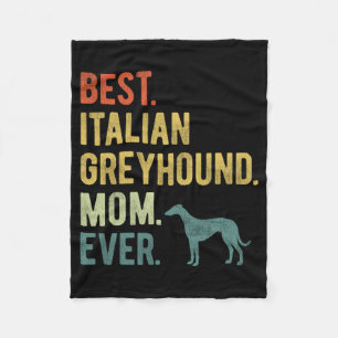 Italiaans Greyhound Moeder Ooit Hondenliefhebbers Fleece Deken