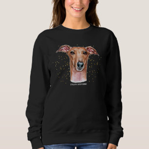 Italiaans Greyhound Portrait 4 Pet ITG Dog Owner Trui