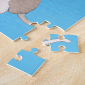 ITALIAANS GREYHOUND PUZZZLE EN PERSONALISEERDE NAA LEGPUZZEL (Zijkant)