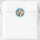Italiaans Greyhound Ronde Stickers (Tas)