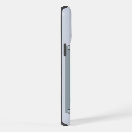 Italiaans Greyhound Schattige Blauw Kerst Feestdag iPhone Hoesje (Rechterkant)