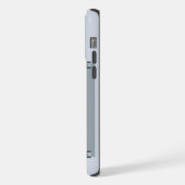 Italiaans Greyhound Schattige Blauw Kerst Feestdag iPhone Hoesje (Linkerkant)