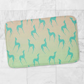Italiaans Greyhound Silhouettes Pattern Hondenlief Badmat