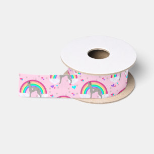Italiaans Greyhound Unicorn Ribbon, Greyhound Ribb Satijnen Lint