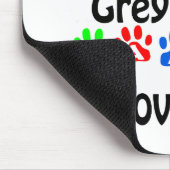 Italiaans Greyhound Wandelingen Ontwerp Muismat (Hoek)