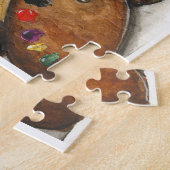 Italiaans Greyhound Waterverf schilderij Legpuzzel (Zijkant)