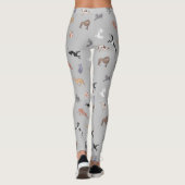 Italiaans Greyhound Whippet Hound Dogs Leggings (Achterkant)