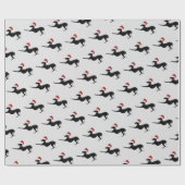 Italiaans Greyhound Wrapping Paper Kerstmis Cadeaupapier (Vlak)