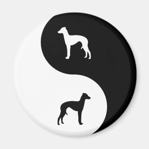 Italiaans Greyhound Yin Yang Magneet
