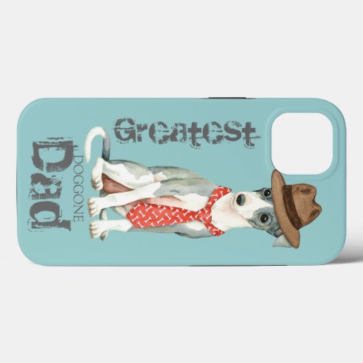 Italiaans Greyhoundpap Case-Mate iPhone Case (Achterkant (horizontaal))