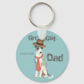 Italiaans Greyhoundpap Sleutelhanger (Voorkant)