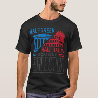 Italiaans Grieks halfItaliaans Grieks T-shirt