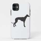Italiaans Grieks silhouet in zwart Case-Mate iPhone Case (Achterkant)