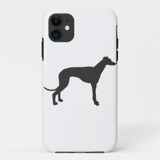 Italiaans Grieks silhouet in zwart Case-Mate iPhone Case (Achterkant)