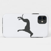 Italiaans Grieks silhouet in zwart Case-Mate iPhone Case (Achterkant (horizontaal))