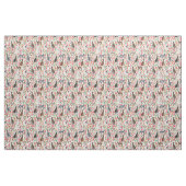 italiaans griesweefsel floraals crème stof (Fat Quarter)