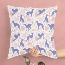 Italiaans grijsheuvels paws Periwinkle Pattern