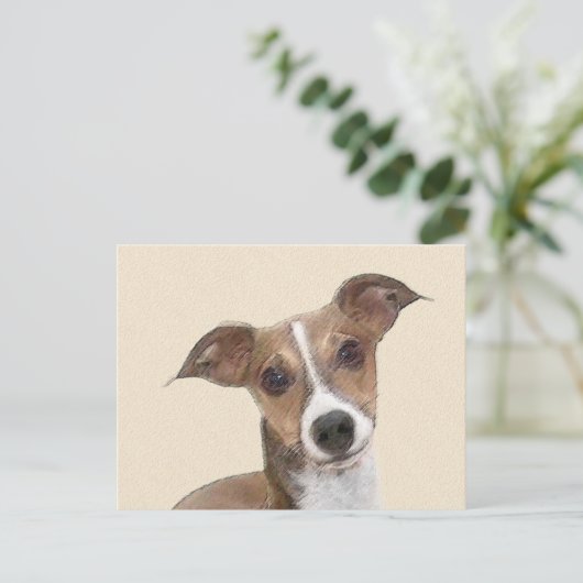 Italiaans grijsheuvelschilderij - Cute Original Do Briefkaart (Staand voorkant)