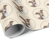 Italiaans grijsheuvelschilderij - Cute Original Do Cadeaupapier (Rol Hoek)