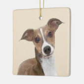 Italiaans grijsheuvelschilderij - Cute Original Do Keramisch Ornament (Links)