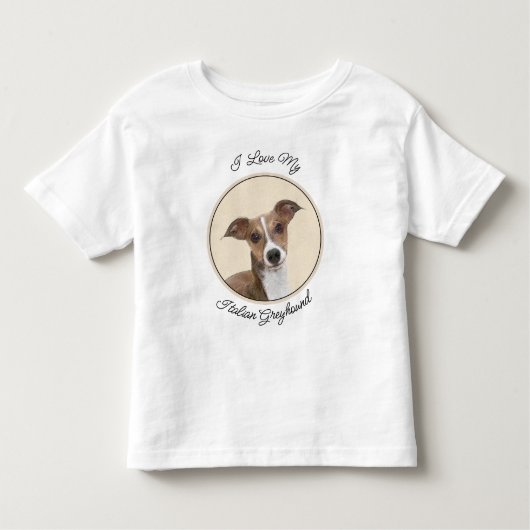 Italiaans grijsheuvelschilderij - Cute Original Do Kinder Shirts (Voorkant)