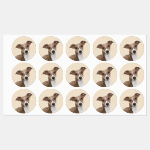 Italiaans grijsheuvelschilderij - Cute Original Do Labels