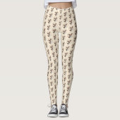 Italiaans grijsheuvelschilderij - Cute Original Do Leggings (Voorkant)