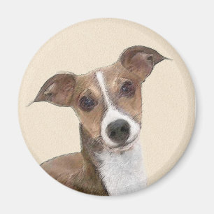 Italiaans grijsheuvelschilderij - Cute Original Do Magneet