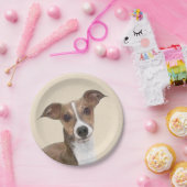 Italiaans grijsheuvelschilderij - Cute Original Do Papieren Bordje (Feest)