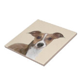 Italiaans grijsheuvelschilderij - Cute Original Do Tegeltje (Zijkant)