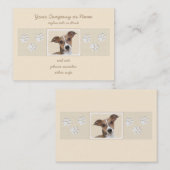 Italiaans grijsheuvelschilderij - Cute Original Do Visitekaartje (Voorkant / Achterkant)