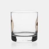 Italiaans grijsheuvelschilderij - Cute Original Do Whisky Glas (Links)