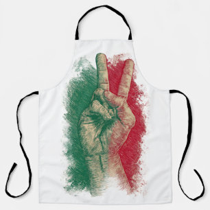 Italiaans handgebaar teken taal grappig Italië Schort