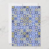 Italiaans handgetekende La Dolce Vita Vrijgezellen Kaart (Achterkant)