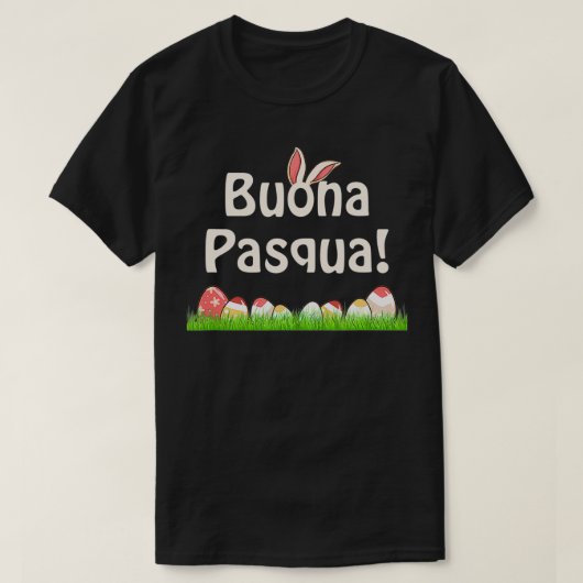 Italiaans Happy Pasaster Italië Pasqua T-shirt (Design voorkant)
