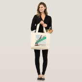 Italiaans Harlem Grote Tote Bag (Voorkant (model))