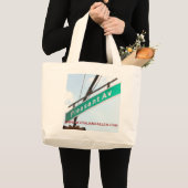 Italiaans Harlem Grote Tote Bag (Voorkant (product))