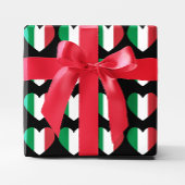 Italiaans hart cadeaupapier