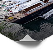 Italiaans havendorp — Portofino Poster (Hoek)