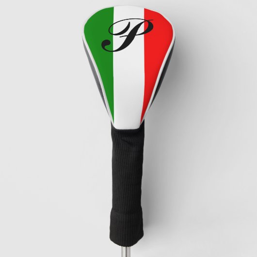  Italiaans Hoesje Golf Club Golfheadcover (Voorkant)