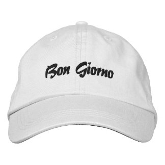 Italiaans honkbal Pet Bon Giorno