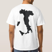 ITALIAANS HORN BOOT CROWN T SHIRT MAAKT IN ITALIË (Achterkant)