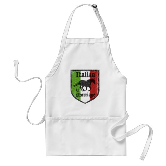 Italiaans huwelijk Italië Apron Standaard Schort (Voorkant)