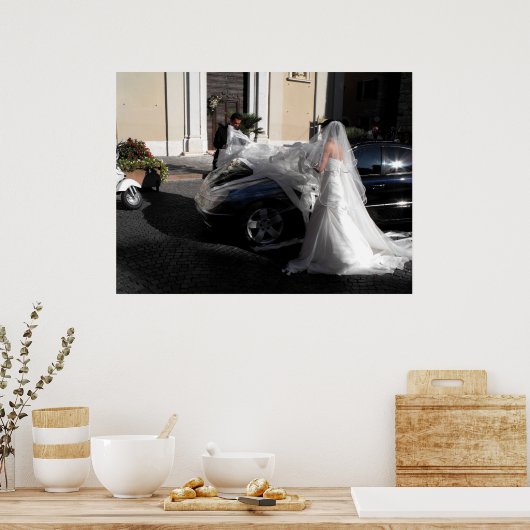 Italiaans huwelijk poster (Keuken)